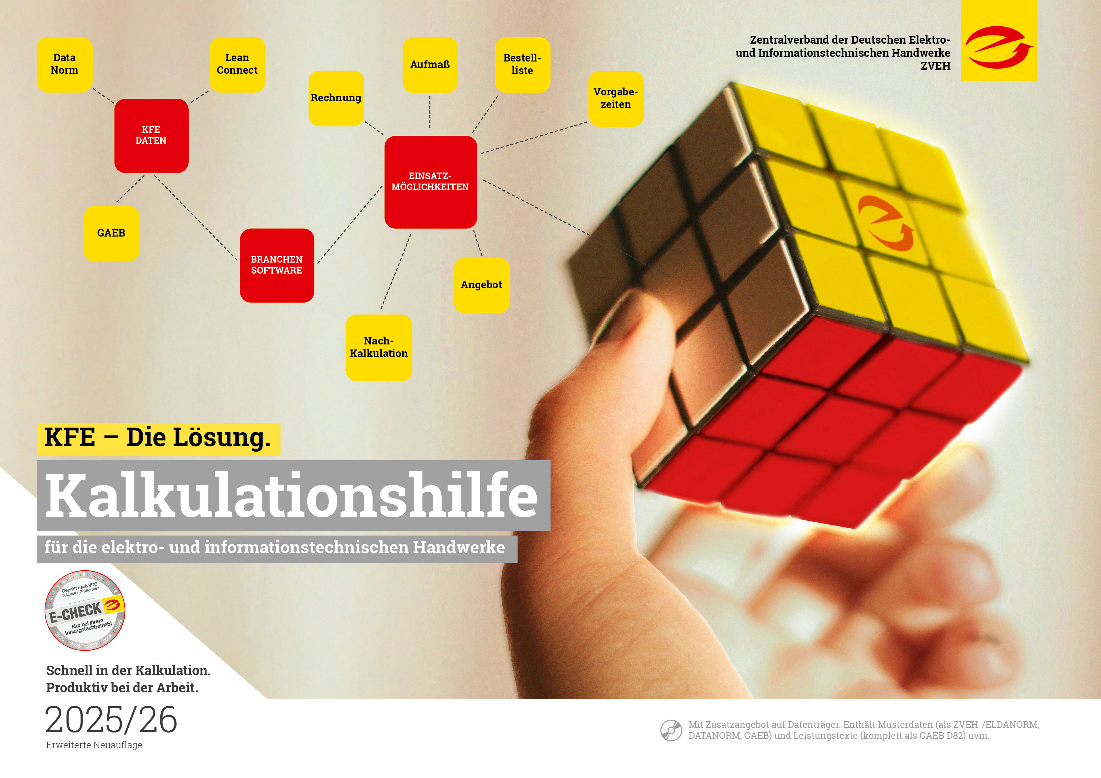 Kalkulationshilfe Buchausgabe 2025/2026 im Abonnement
